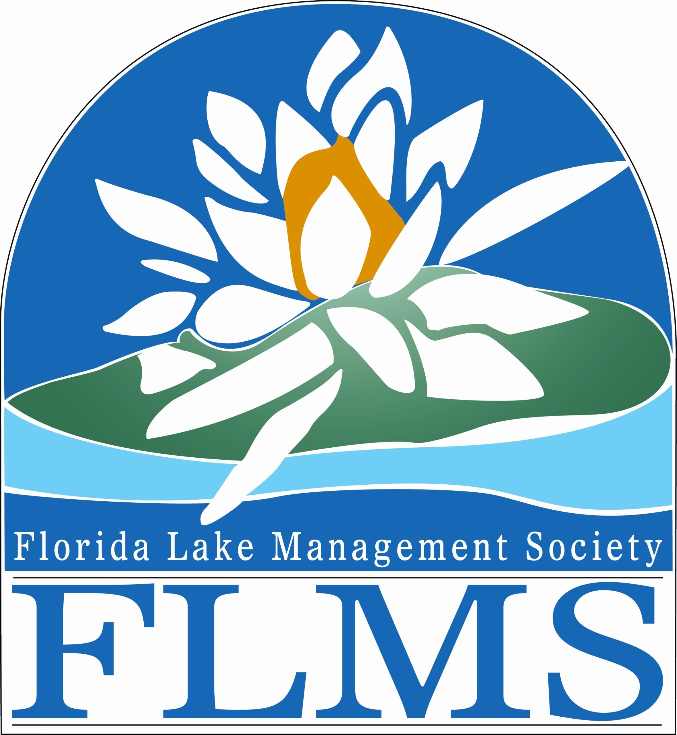 FLMS water lily logo